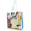 OEM odm portable rpet pp woven shopping bag foldable